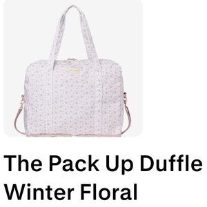 The Pack Up Duffle - Winter Floral Pink